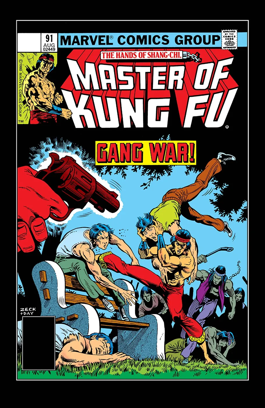 Cover of Master of Kung Fu #91