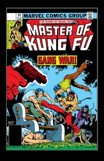Cover of Master of Kung Fu #91