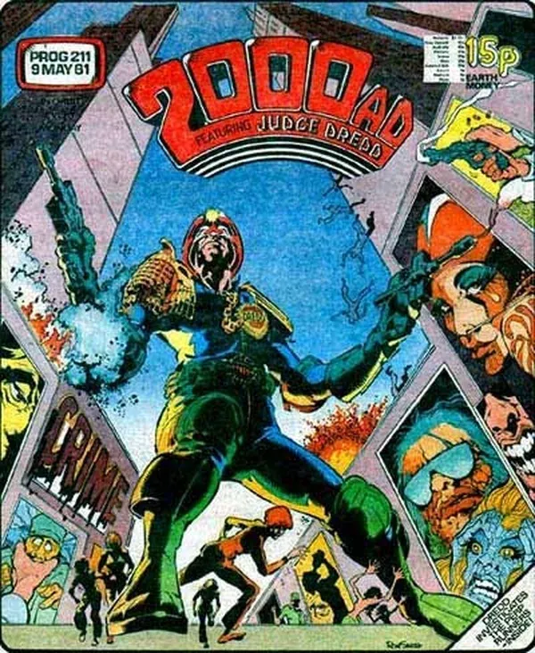 Cover of 2000 AD #211