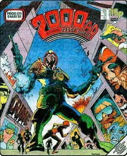 Cover of 2000 AD #211