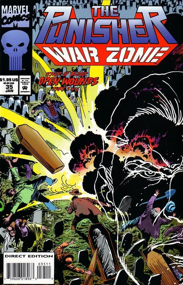 Cover of The Punisher: War Zone #35