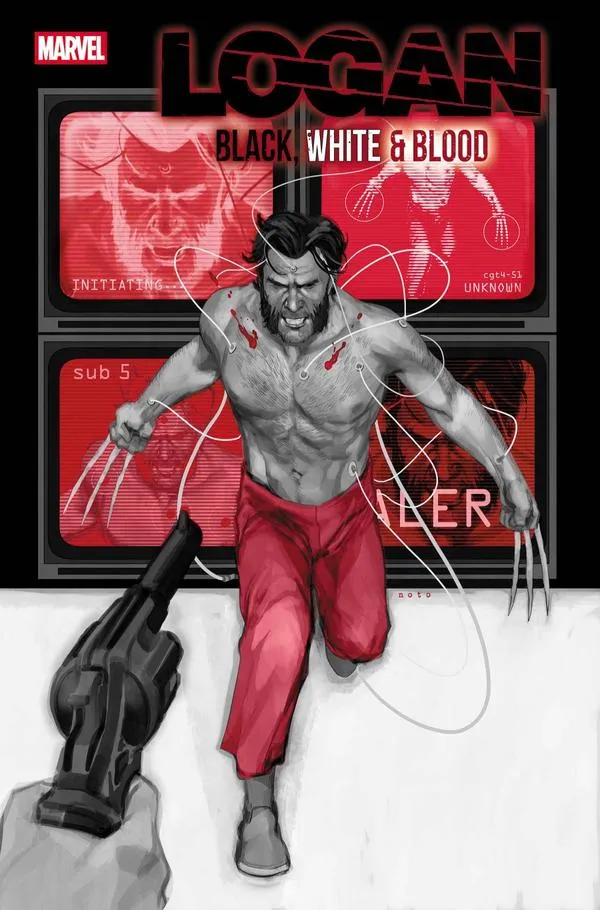 Cover of Logan: Black, White & Blood #3