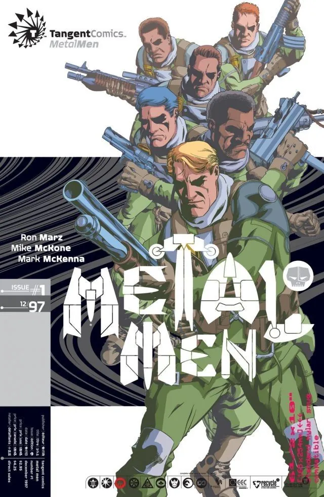 Cover of Tangent Comics / Metal Men #1