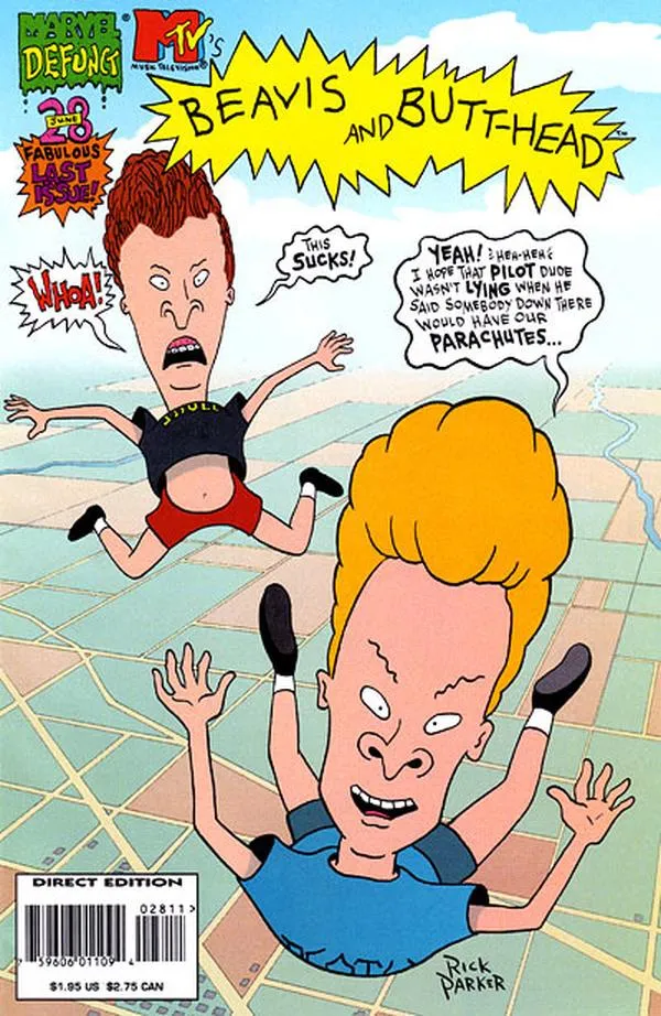 Cover of Beavis & Butt-Head #28