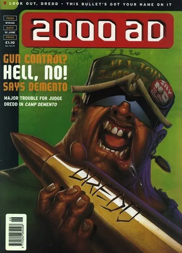 Cover of 2000 AD #1046