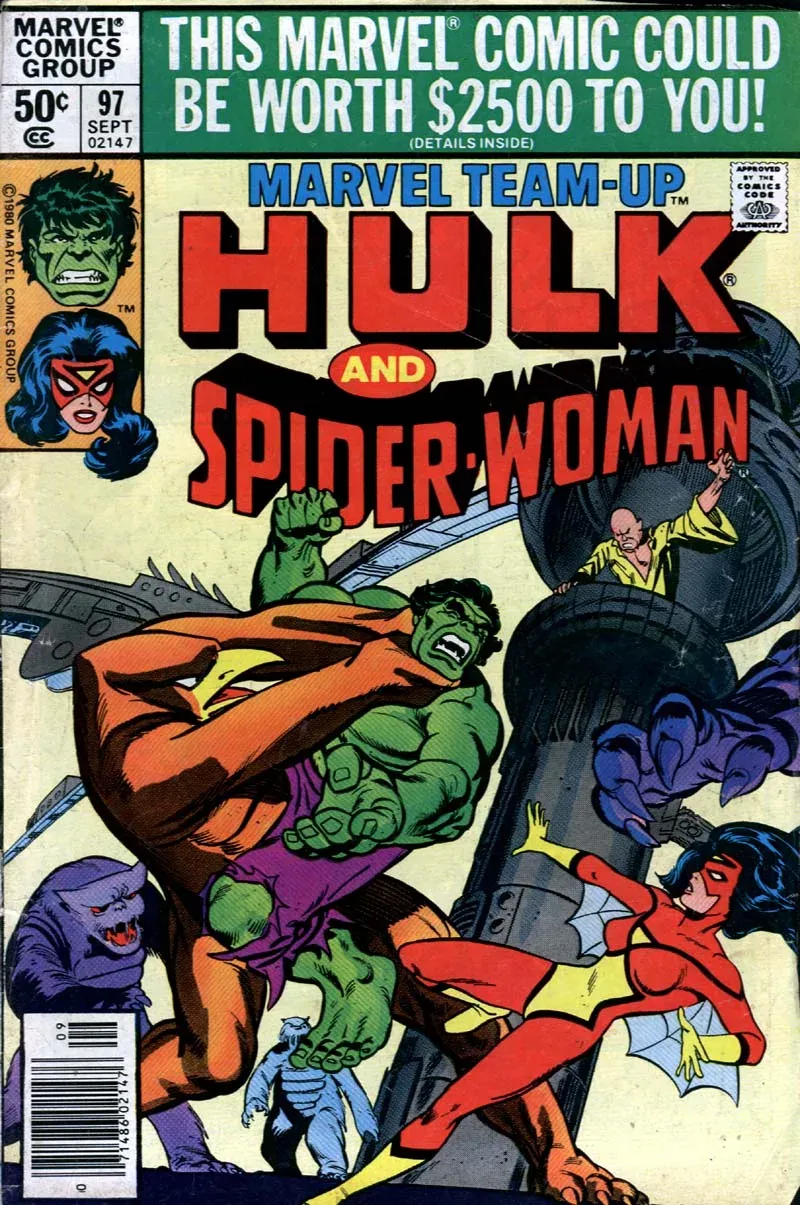 Cover of Marvel Team-Up #97