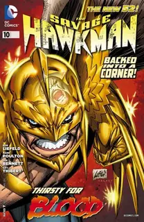 Cover of The Savage Hawkman #10