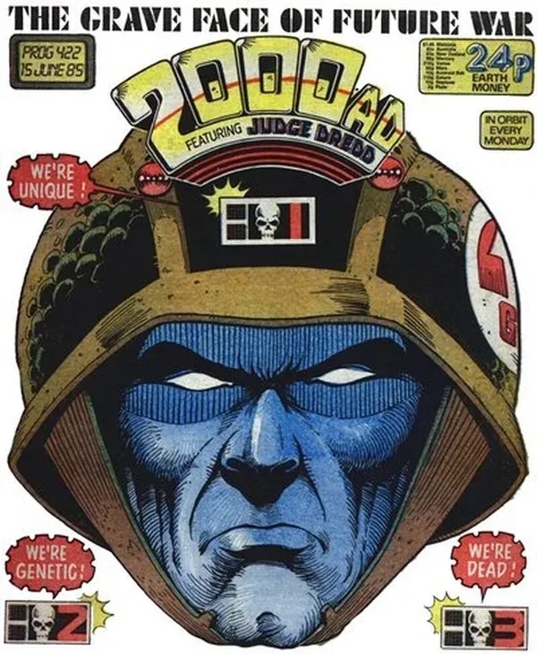Cover of 2000 AD #422