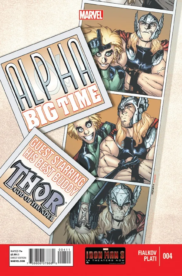 Cover of Alpha: Big Time #4