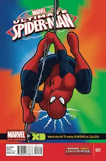 Cover of Marvel Universe Ultimate Spider-Man #21