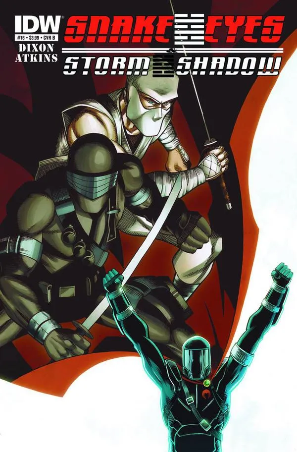 Cover of Snake Eyes and Storm Shadow #16