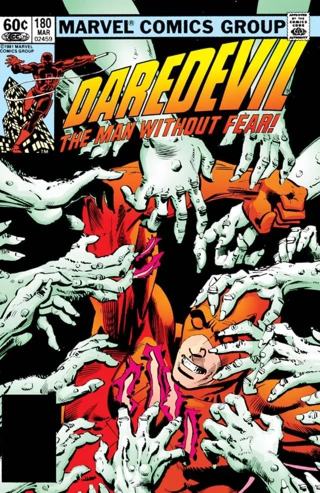 Cover of Daredevil #180