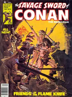 Cover of The Savage Sword of Conan #31