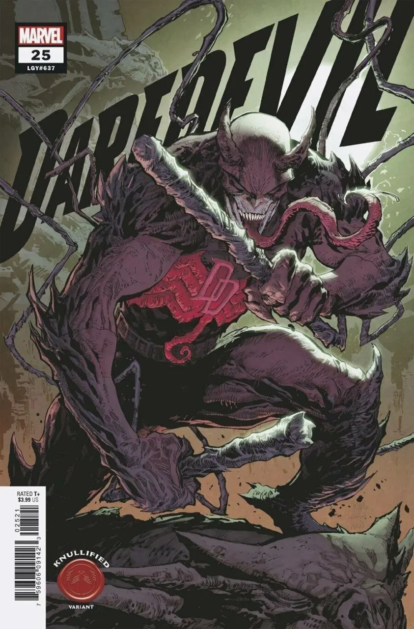 Cover of Daredevil #25 (637)