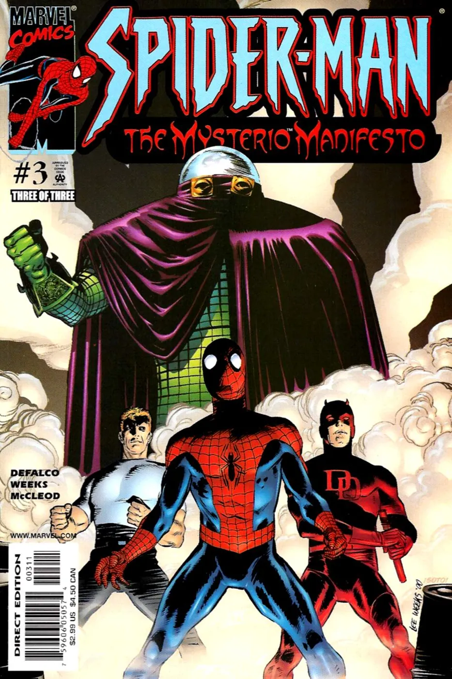Cover of Spider-Man and Mysterio [Spider-Man: The Mysterio Manifesto] #3
