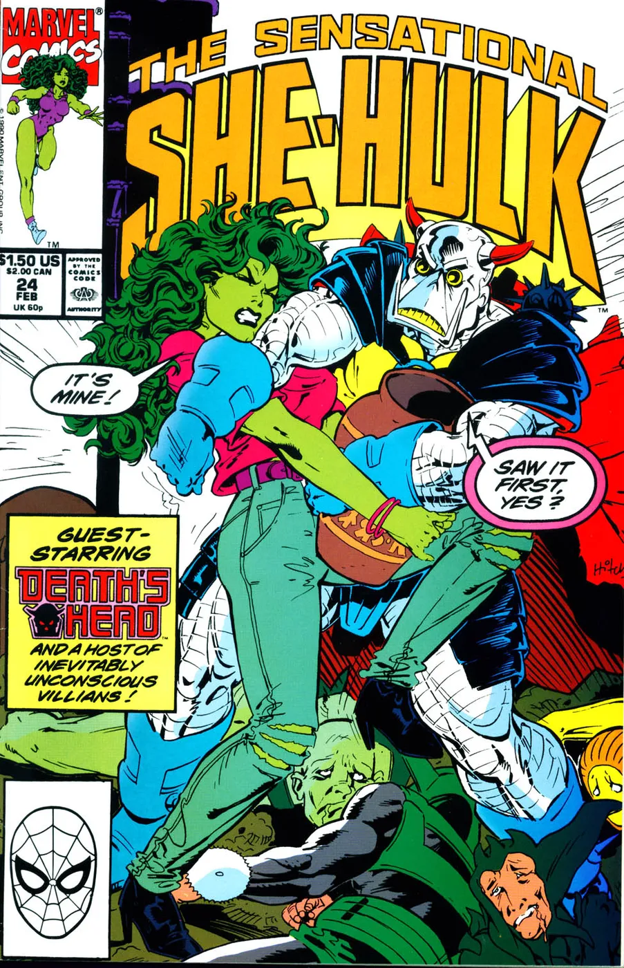 Cover of The Sensational She-Hulk #24