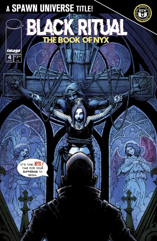 Cover of Black Ritual: The Book of Nyx #4