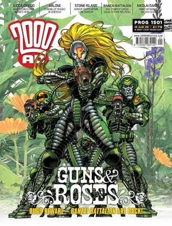 Cover of 2000 AD #1501