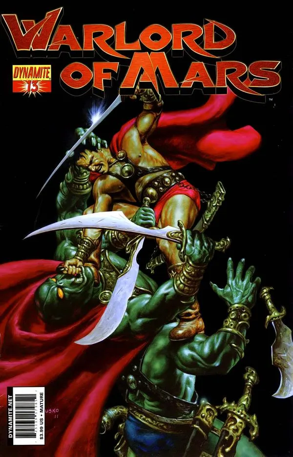 Cover of Warlord of Mars #13