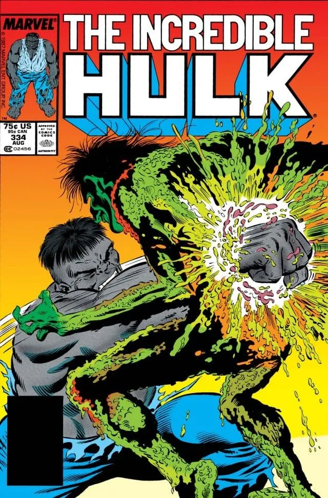 Cover of The Incredible Hulk #334