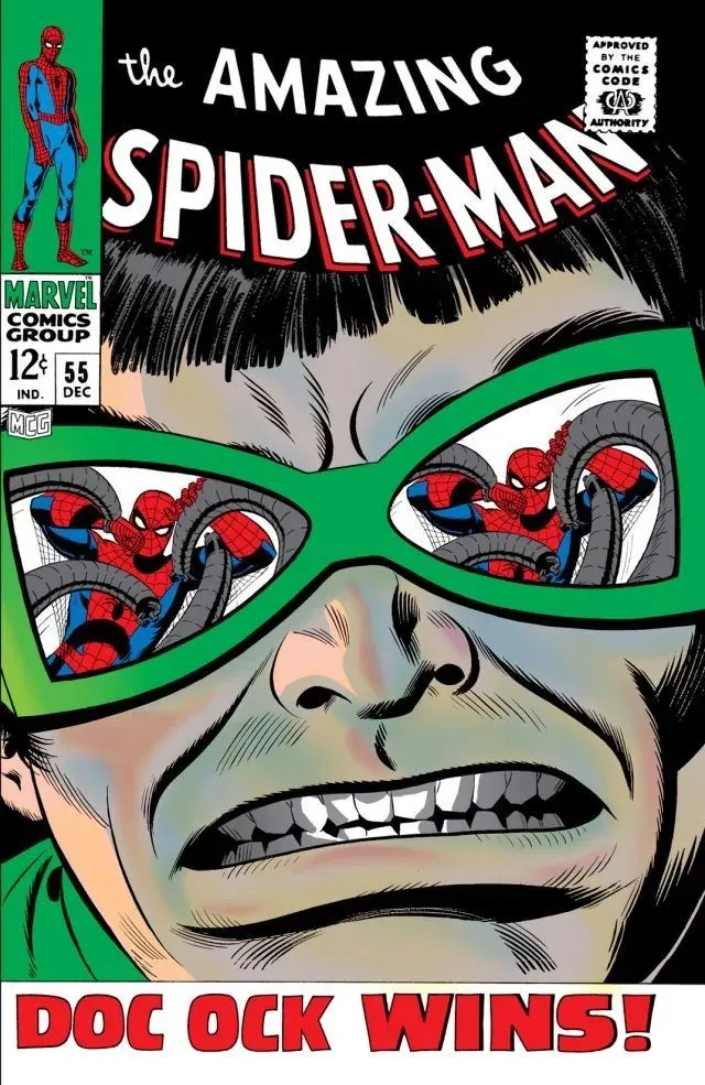 Cover of The Amazing Spider-Man #55