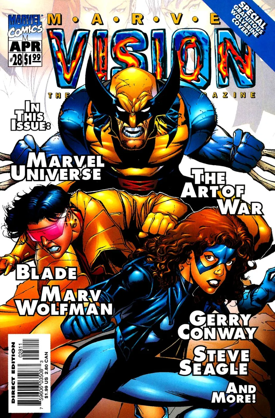 Cover of Marvel Vision #28