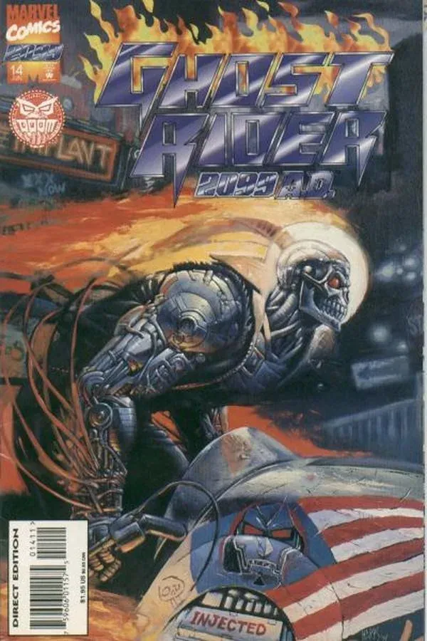 Cover of Ghost Rider 2099 #14