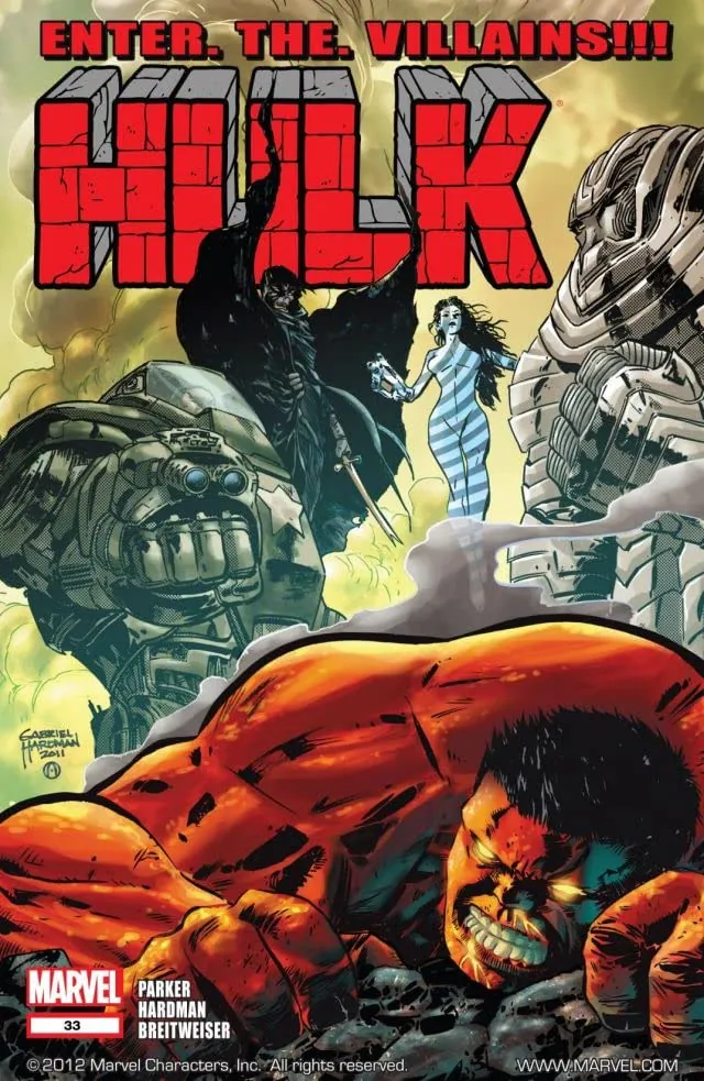 Cover of Hulk #33