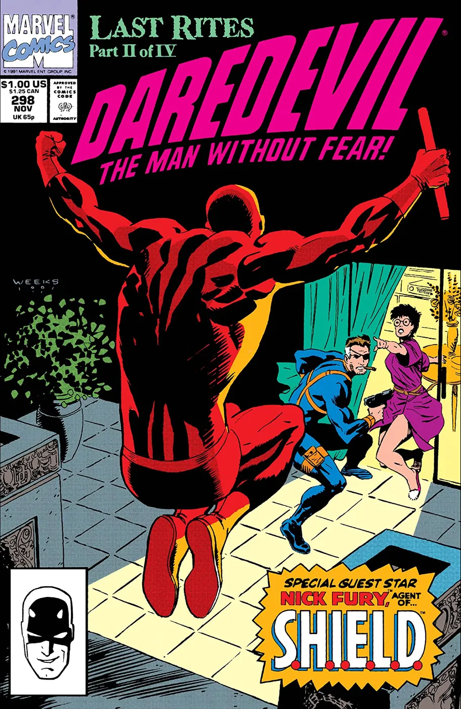 Cover of Daredevil #298