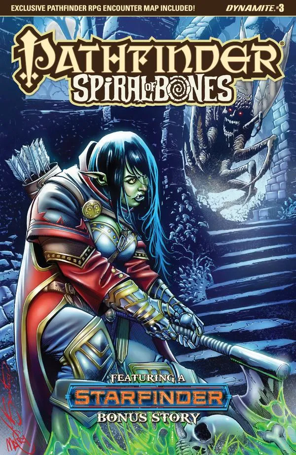 Cover of Pathfinder: Spiral of Bones #3