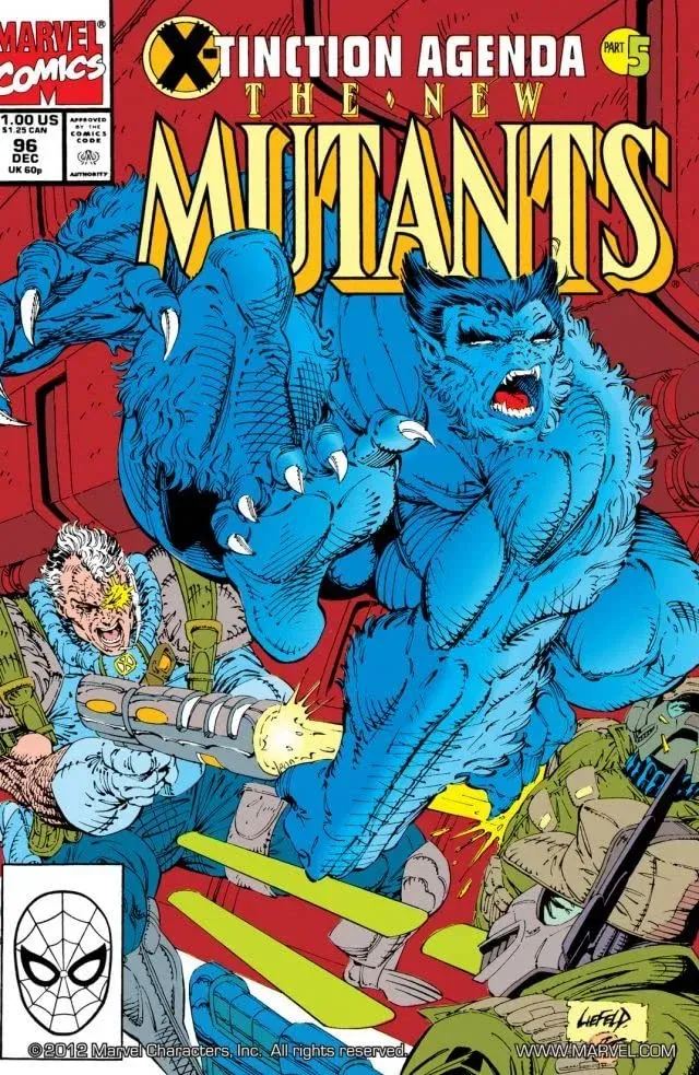 Cover of The New Mutants #96
