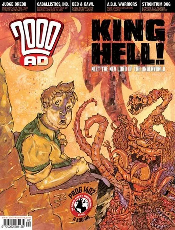 Cover of 2000 AD #1402