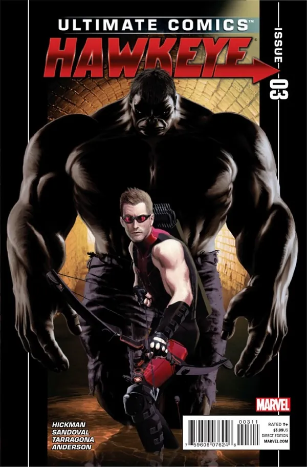 Cover of Ultimate Hawkeye #3