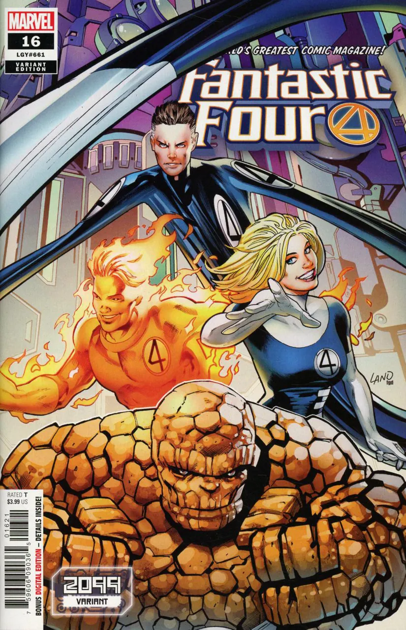 Cover of Fantastic Four #16 (661)