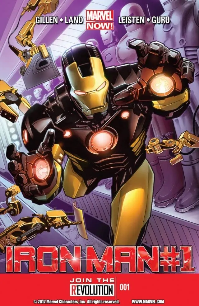 Cover of Iron Man #1