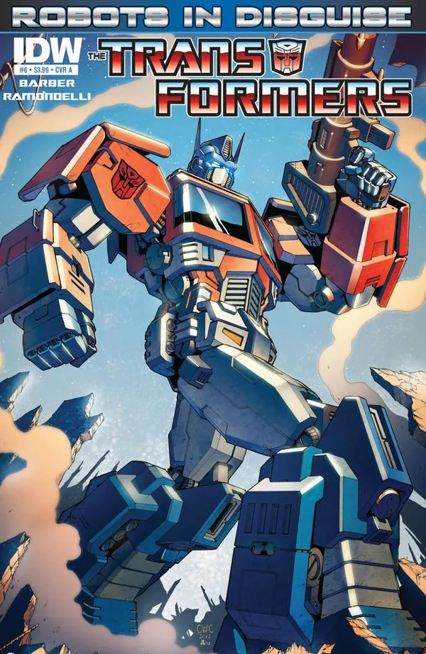 Cover of The Transformers: Robots in Disguise #6