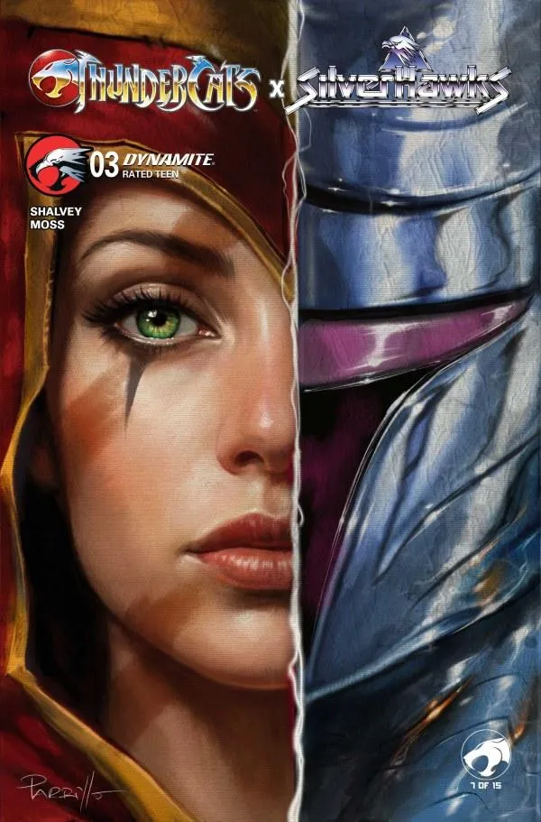 Cover of ThunderCats x SilverHawks #3