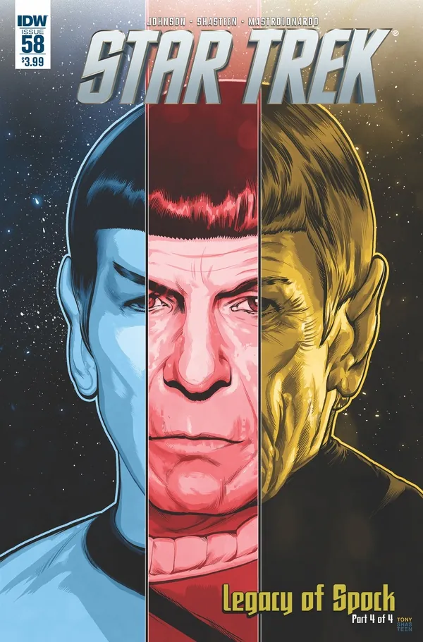 Cover of Star Trek #58