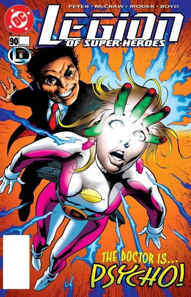 Cover of Legion of Super-Heroes #90