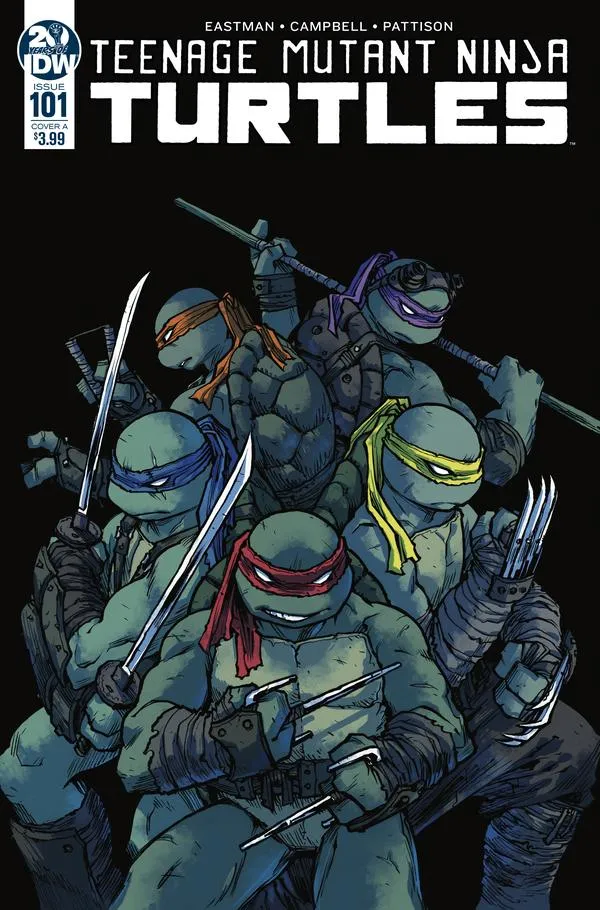 Cover of Teenage Mutant Ninja Turtles #1