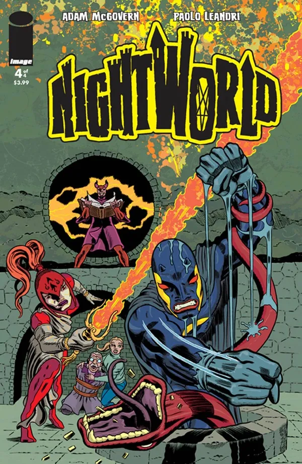 Cover of Nightworld #4