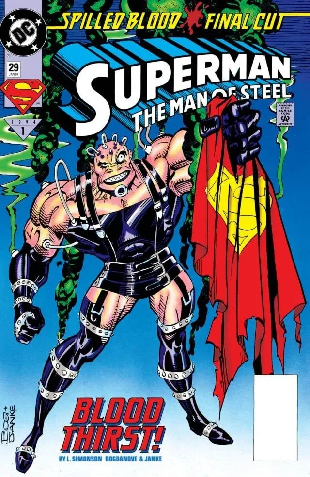 Cover of Superman: The Man of Steel #29