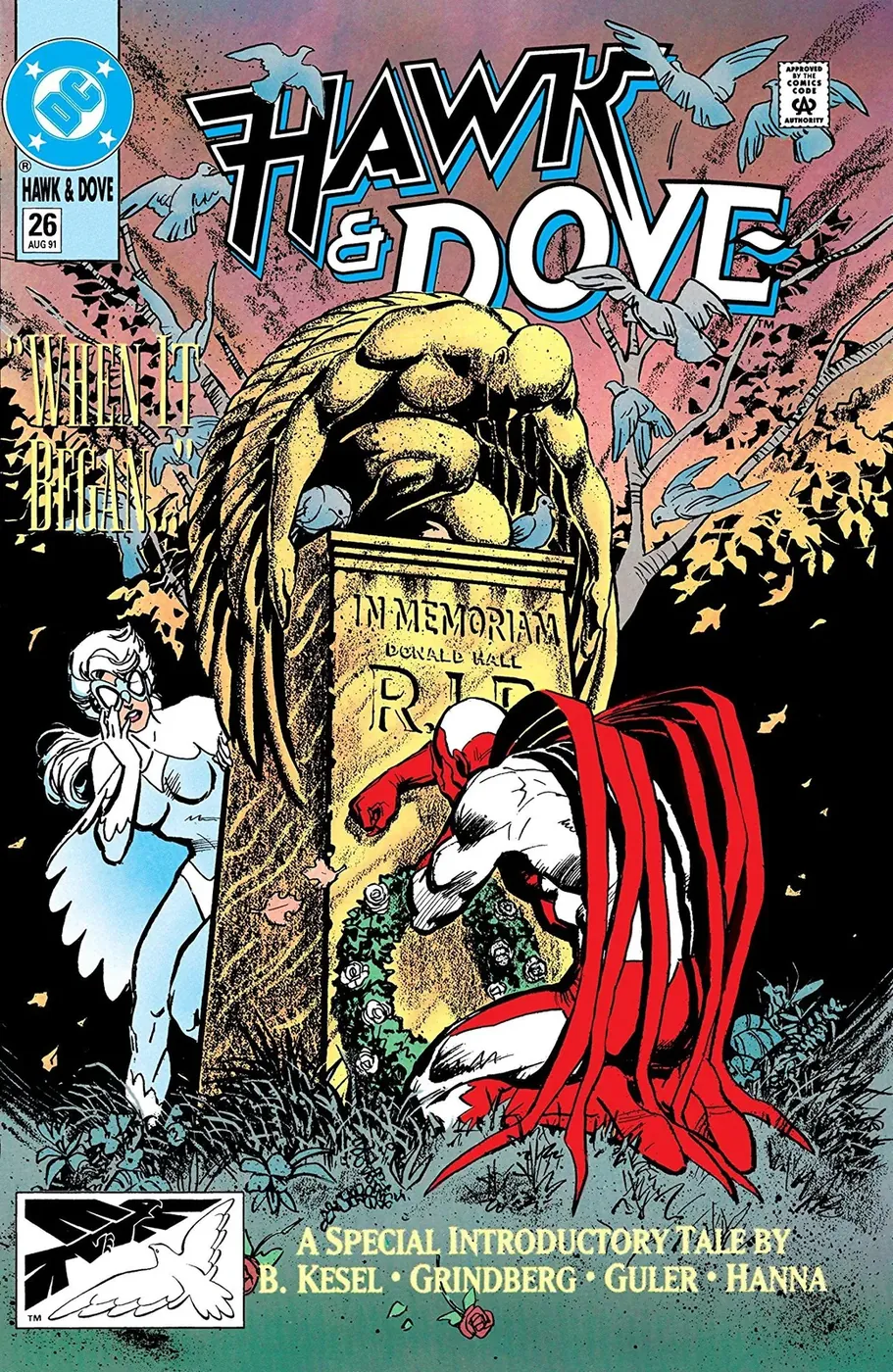 Cover of Hawk and Dove #26