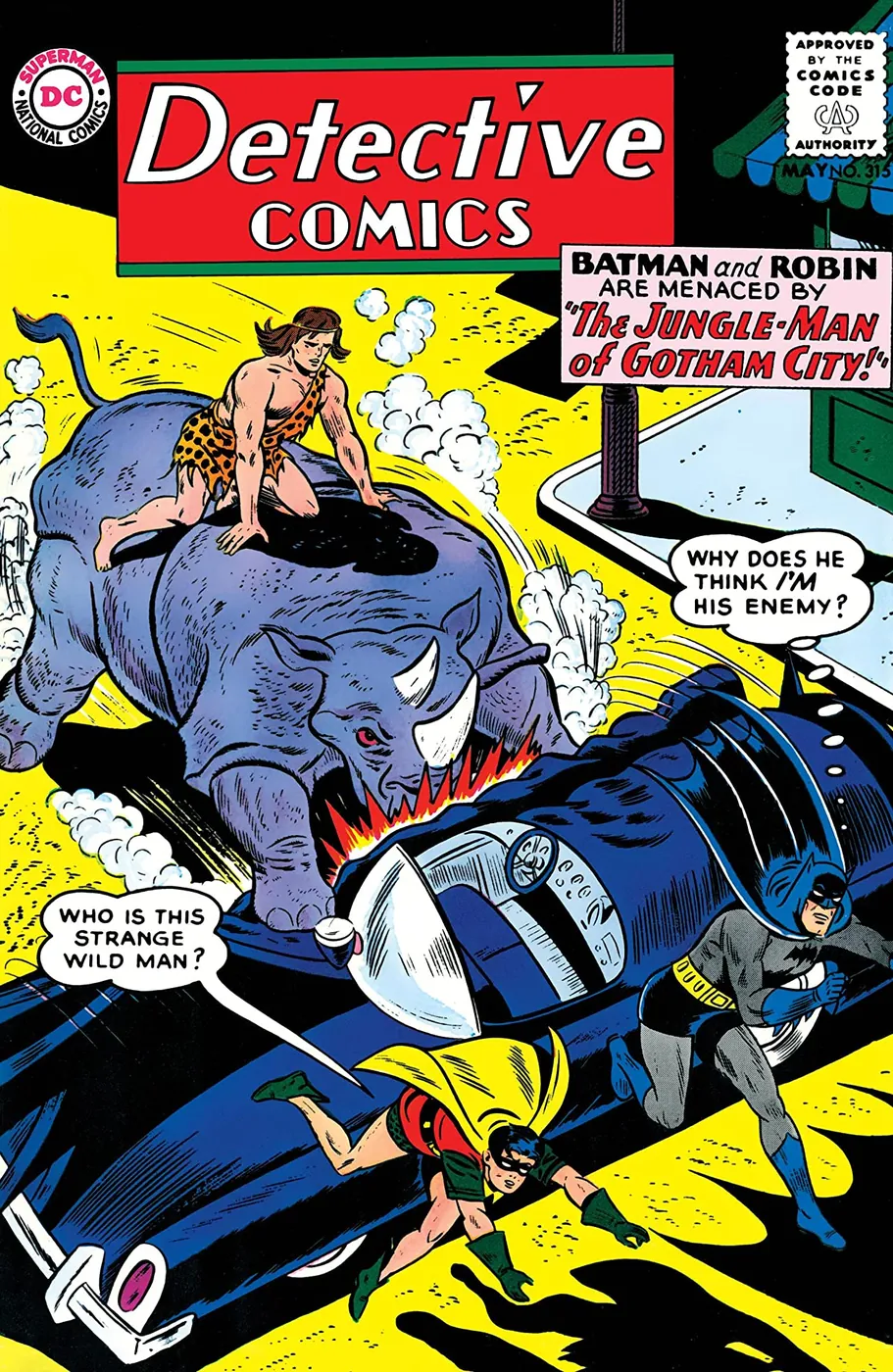 Cover of Detective Comics #315