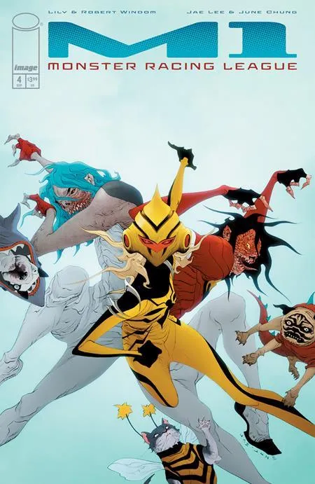 Cover of M1 Monster Racing League #4