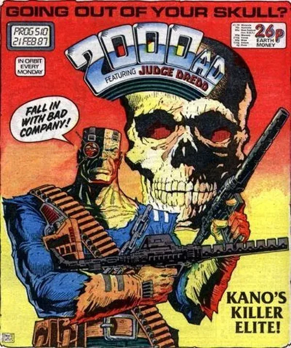 Cover of 2000 AD #510