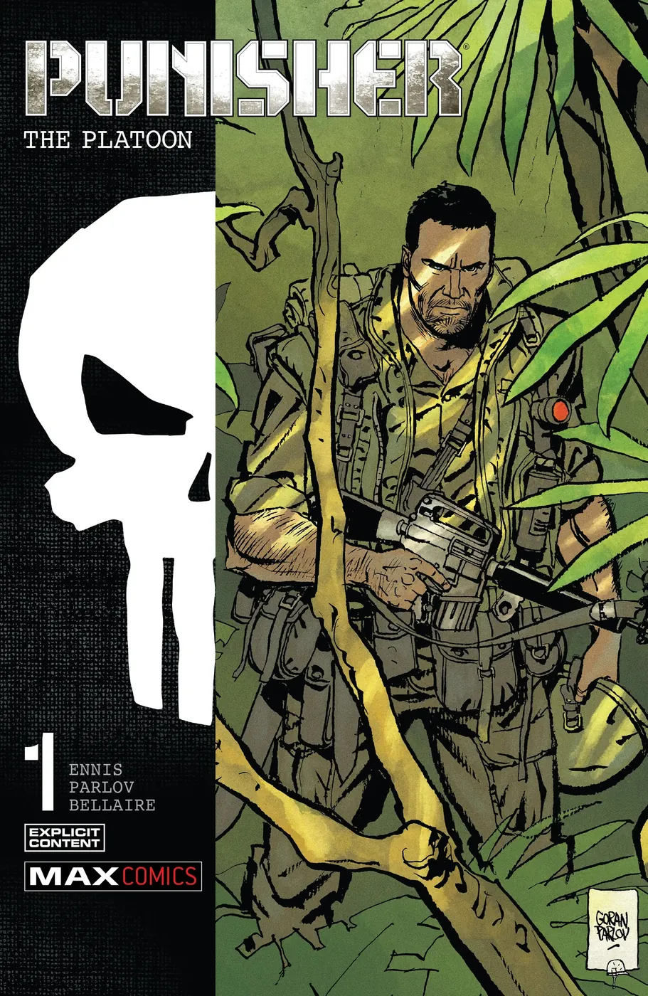 Cover of Punisher Max: The Platoon #1