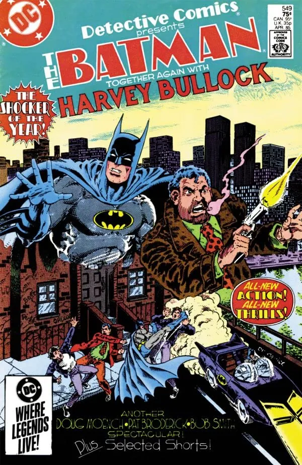 Cover of Detective Comics #549