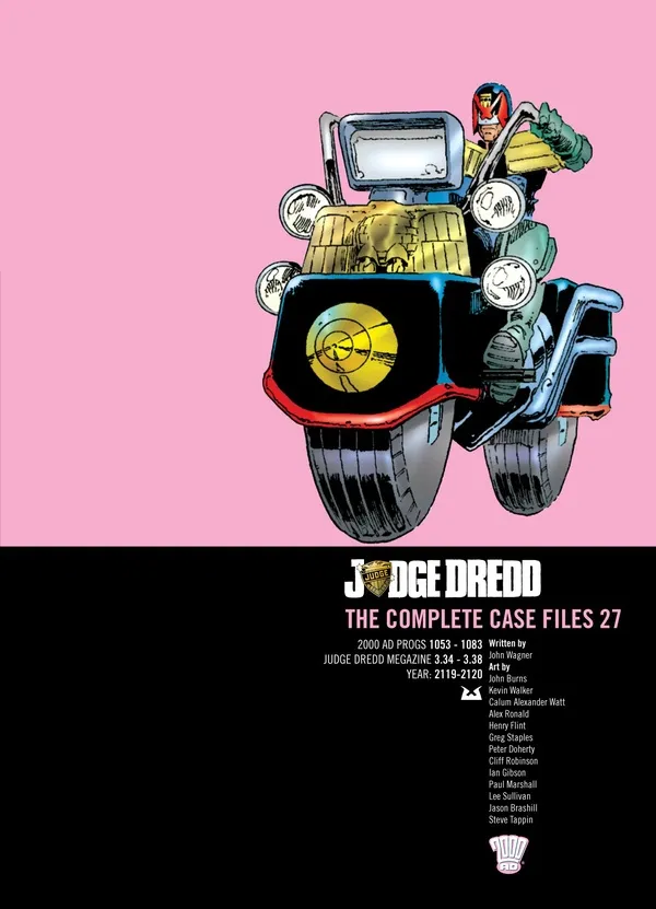 Cover of Judge Dredd: The Complete Case Files #27
