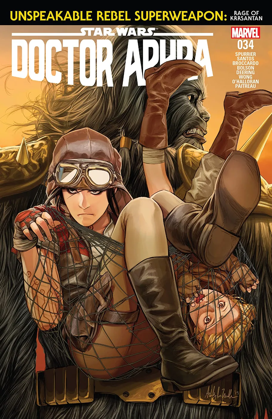 Cover of Doctor Aphra #34